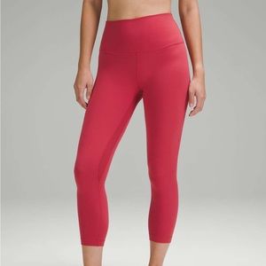NWT lululemon Align High-Rise Crop 23" legging / Vintage Rose / Pink